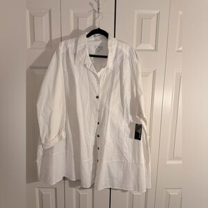 Swing style linen jacket. New with tags